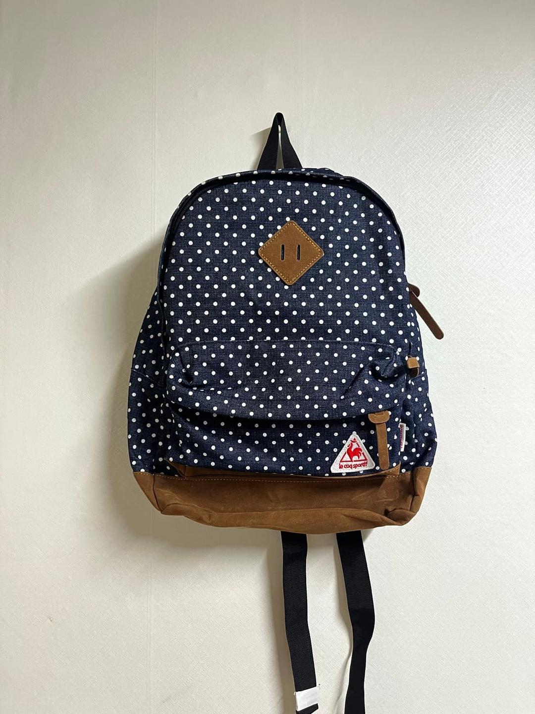 모리걸 도트 데님 백팩🌀 | 후루츠패밀리