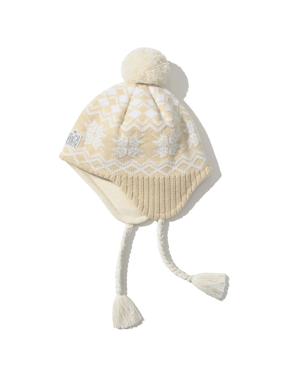 HOLIDAY NORDIC EARFLAP BEANIE