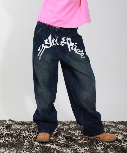 GRAFFITY DENIM PANTS INDIGO