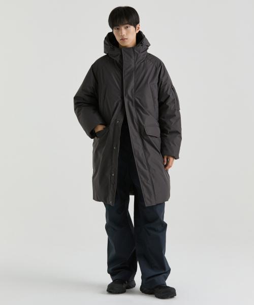 미니멀 N-3B 패딩 파카 [건메탈]