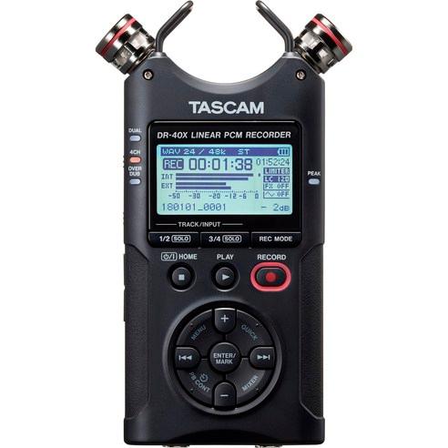 DR-40X 녹음기 타스캠 [정품] TASCAM - 마이크 | 쿠팡