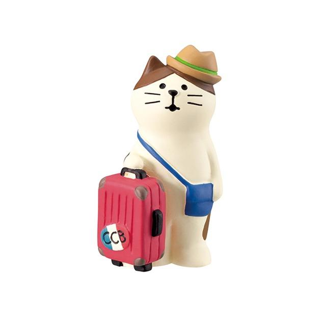 데팡스 콘콤브레 여행 캐리어고양이