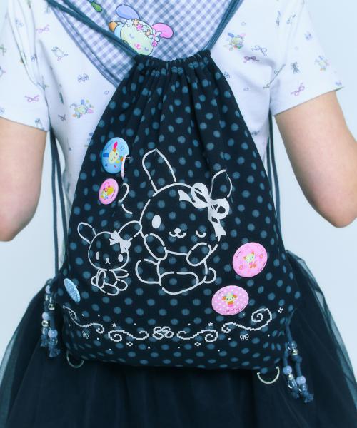 USAHANA GYMSACK [BLACK]