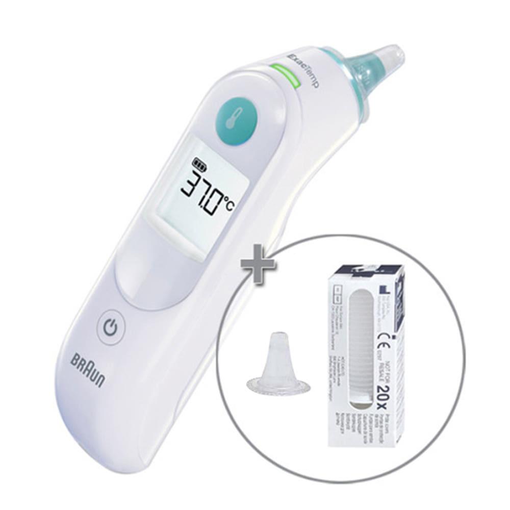 브라운 체온계 IRT-6030 필터 21개 포함 신생아 아기