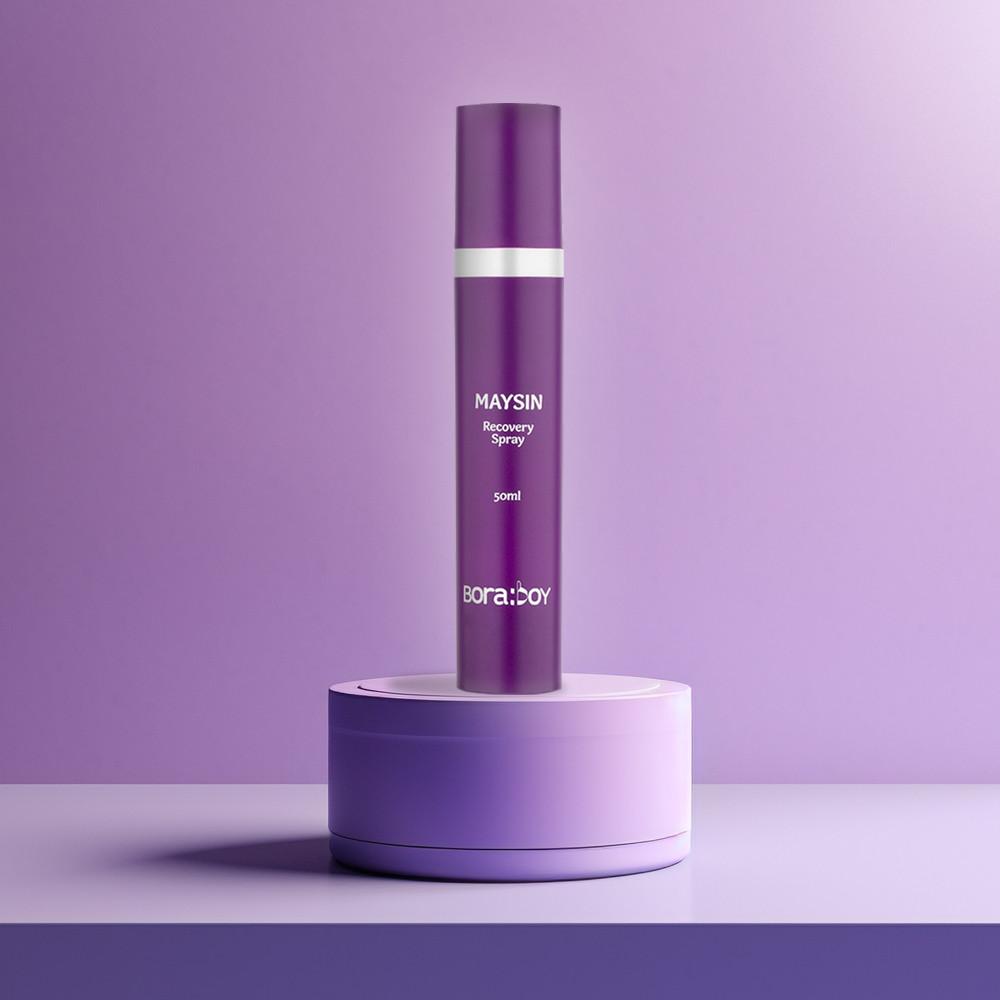 보라소년 메이신 리커버리 스프레이 뿌리는 근육통 파스