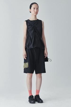 [RE;CODE 여성] Fluid Shirring top