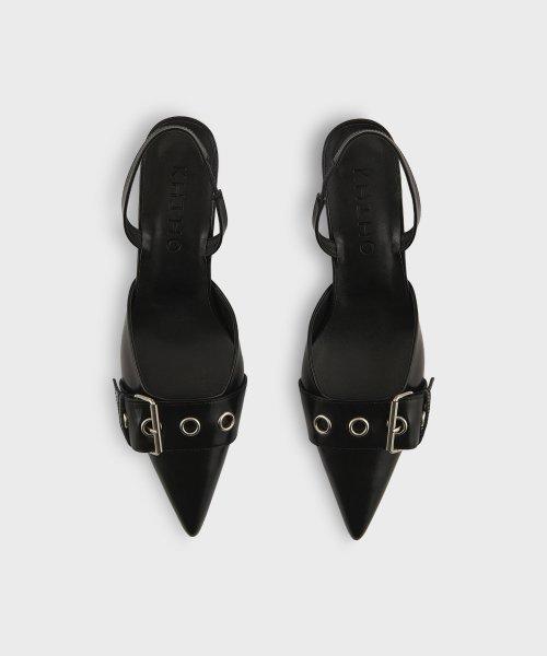 기호(KHIHO)  POINTED BUCKLE SLINGBACK - 사이즈 & 후기 | 무신사