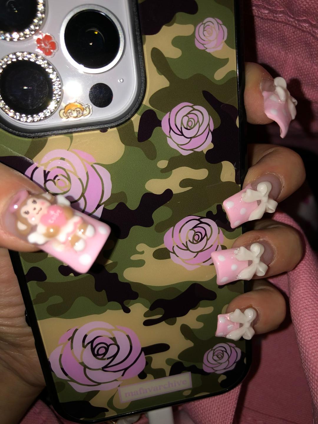 rosegarden camo glass case
