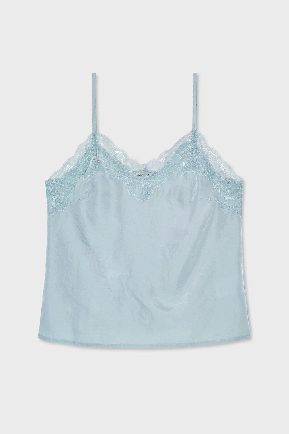 Satin Lace Bustier (SKY BLUE)