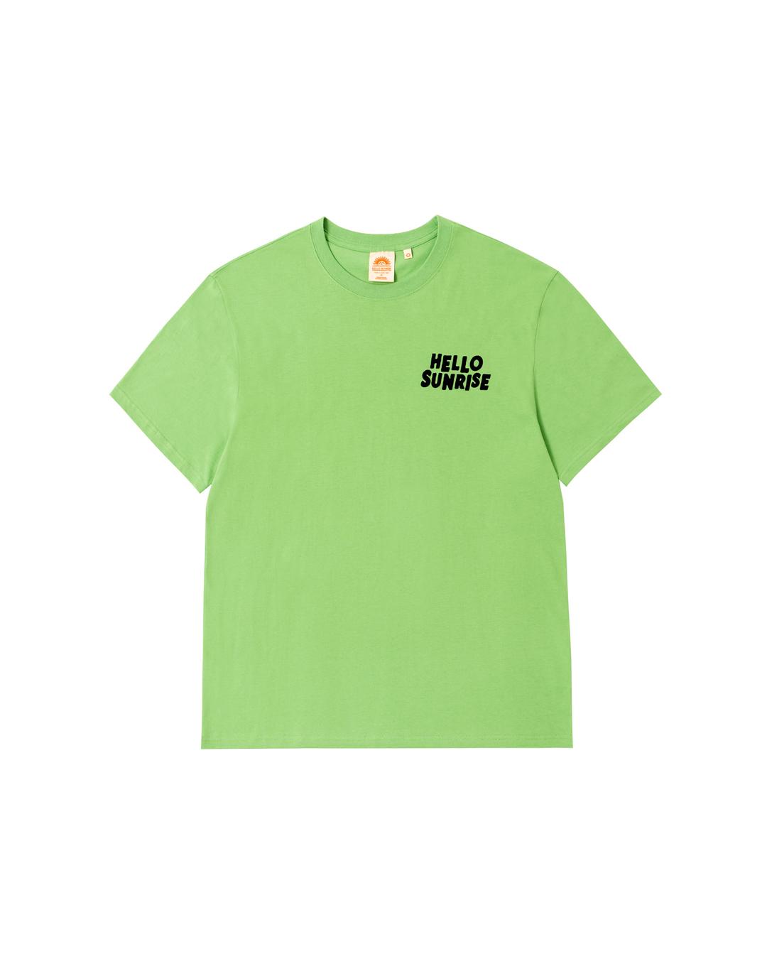 HS Volume Typo Tee_Light Green