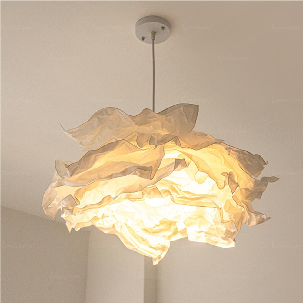 셀렉티드커스텀 페이퍼 아트 클라우드 플라워 샹들리에 펜던트 인테리어조명