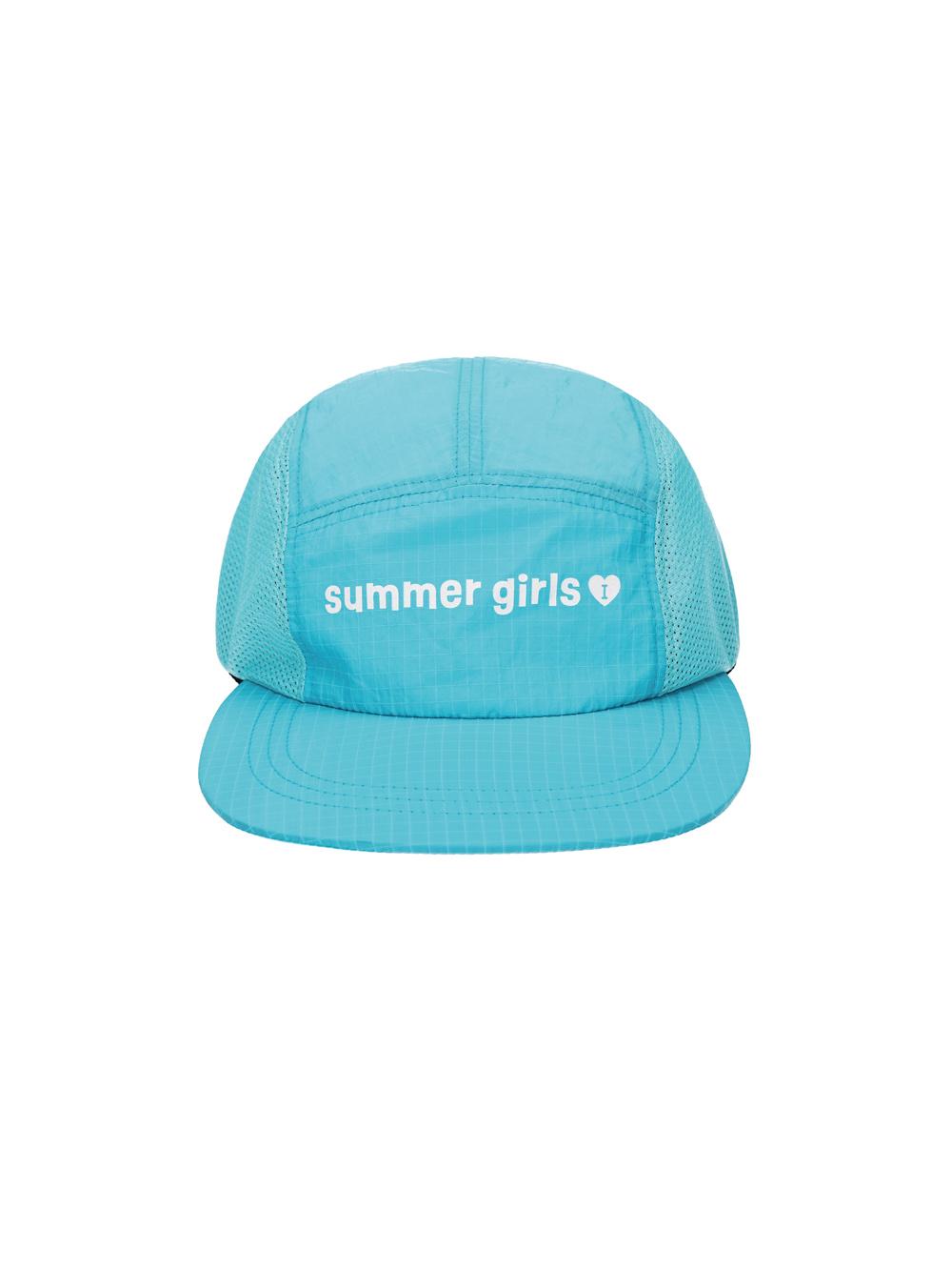 Summer girls nylon camp cap - Mint (썸머 걸즈 나일론 캠프캡 민트)