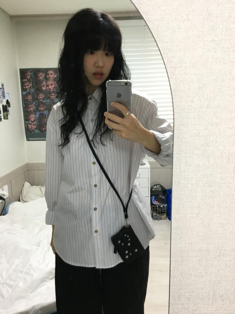 [~7일 소요] 소프티 스트라이프 셔츠 (2col)