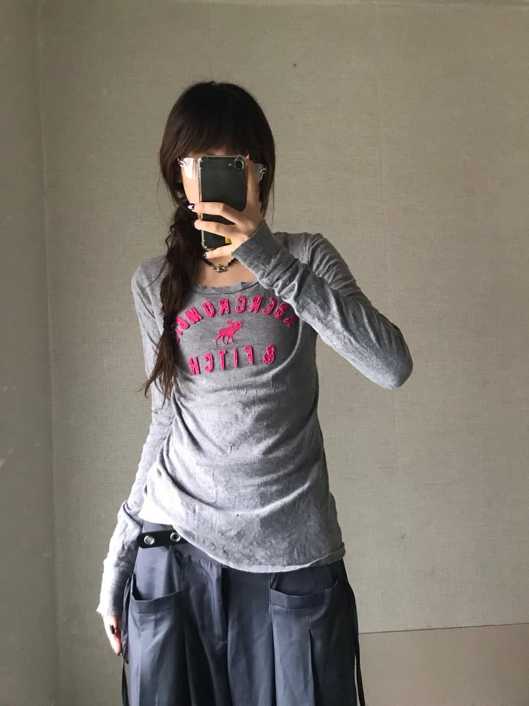 아베크롬비 회핑 딱붙핏 롱슬리브 | 후루츠패밀리