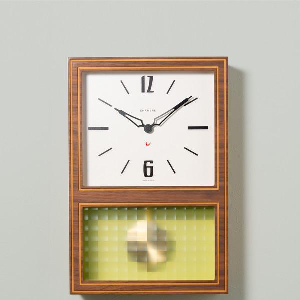 Glass Pendulum Clock