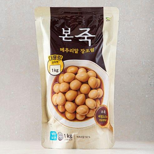 본죽 메추리알 장조림, 1kg, 1개 - 포장 반찬 | 쿠팡