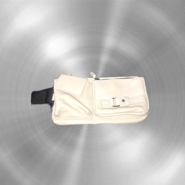 White waist mini bag