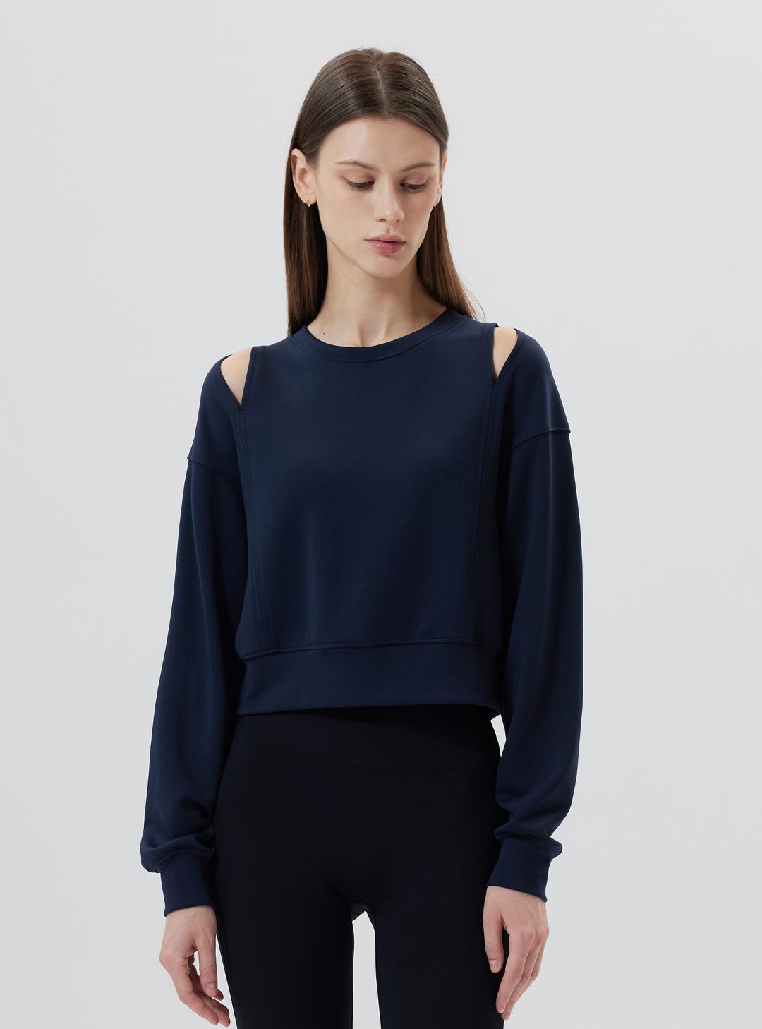 [NEW] 이베리스 슬릿 스웻셔츠  Iberis slit sweatshirt (3color)