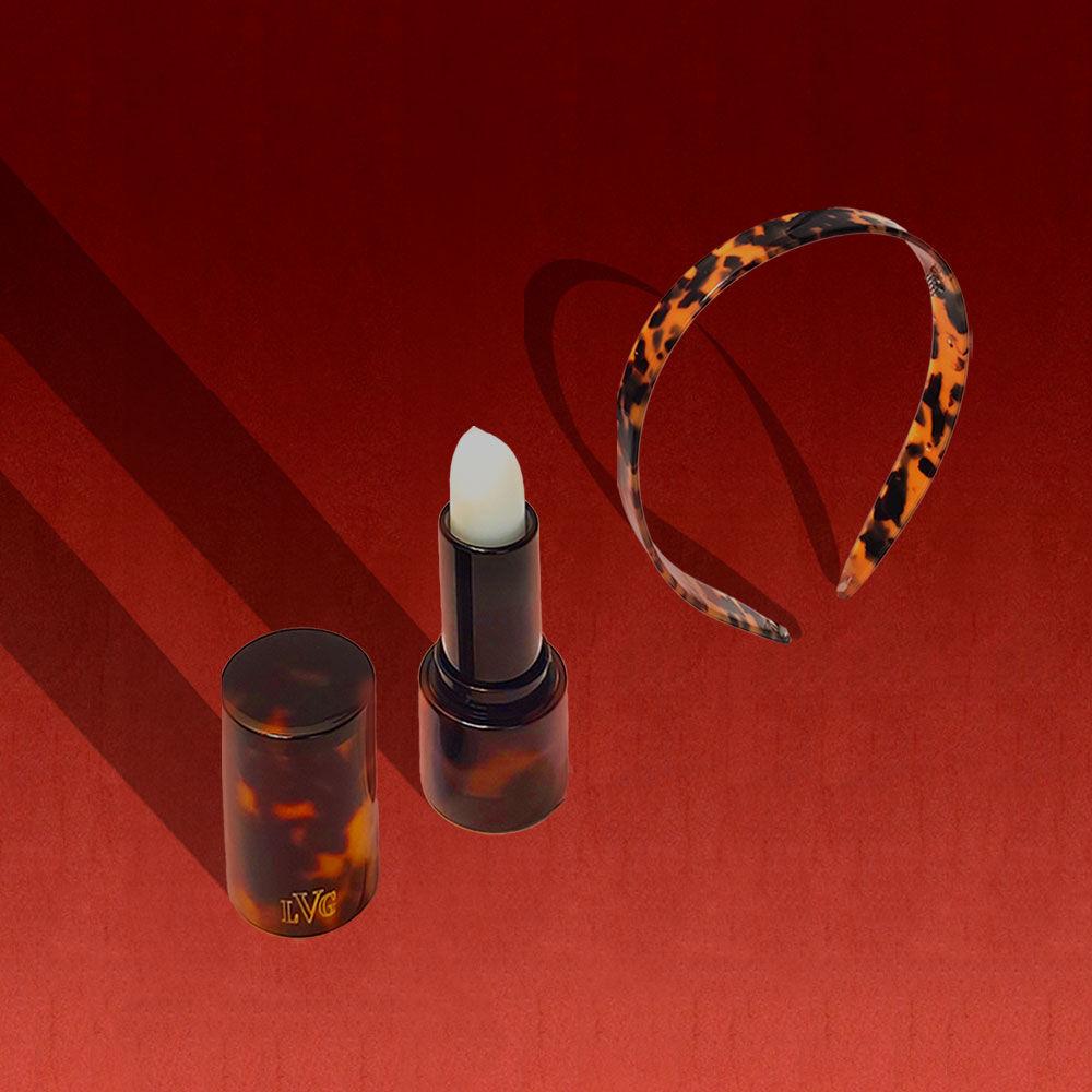 [헤어밴드&립밤 선물세트] 라뷔게르 헤어밴드 + 봄 드 뷔게르(옅은 발색)