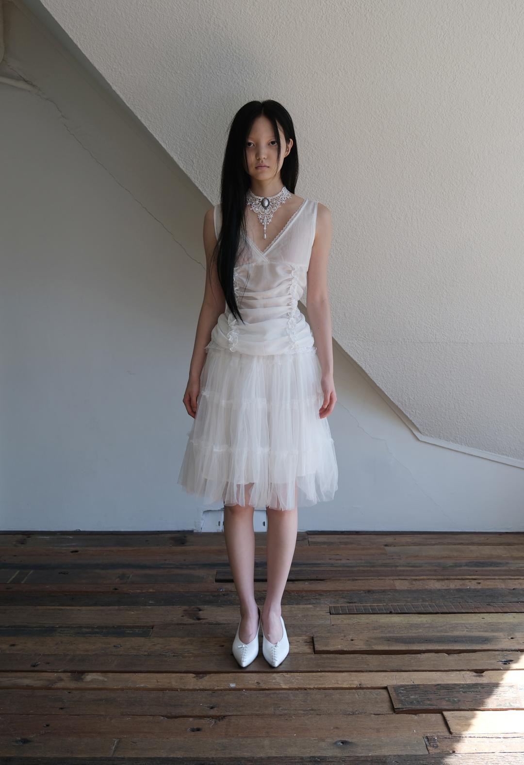 Frill Sha Skirt, 3color