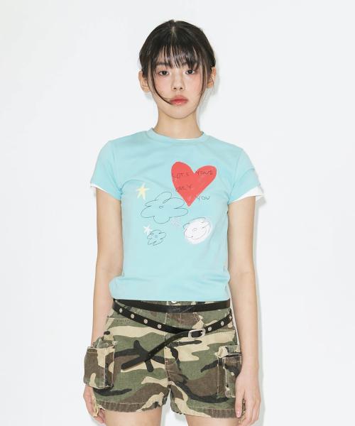 lotsyou_Only You Tee Sky Blue