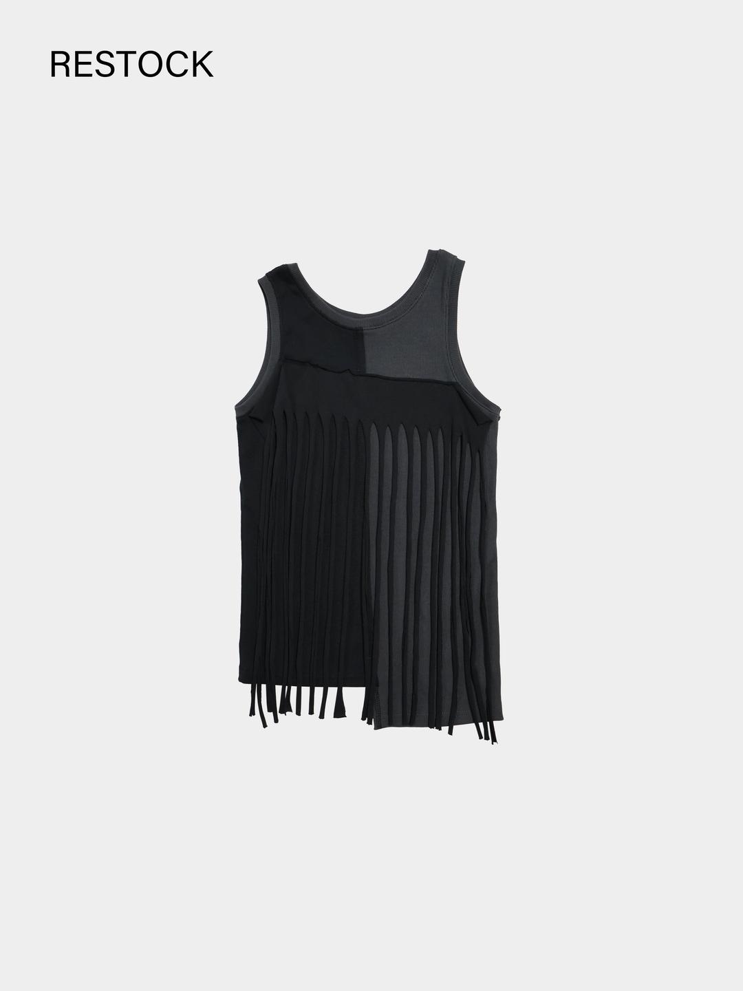 TRESS SLEEVELESS BLACK