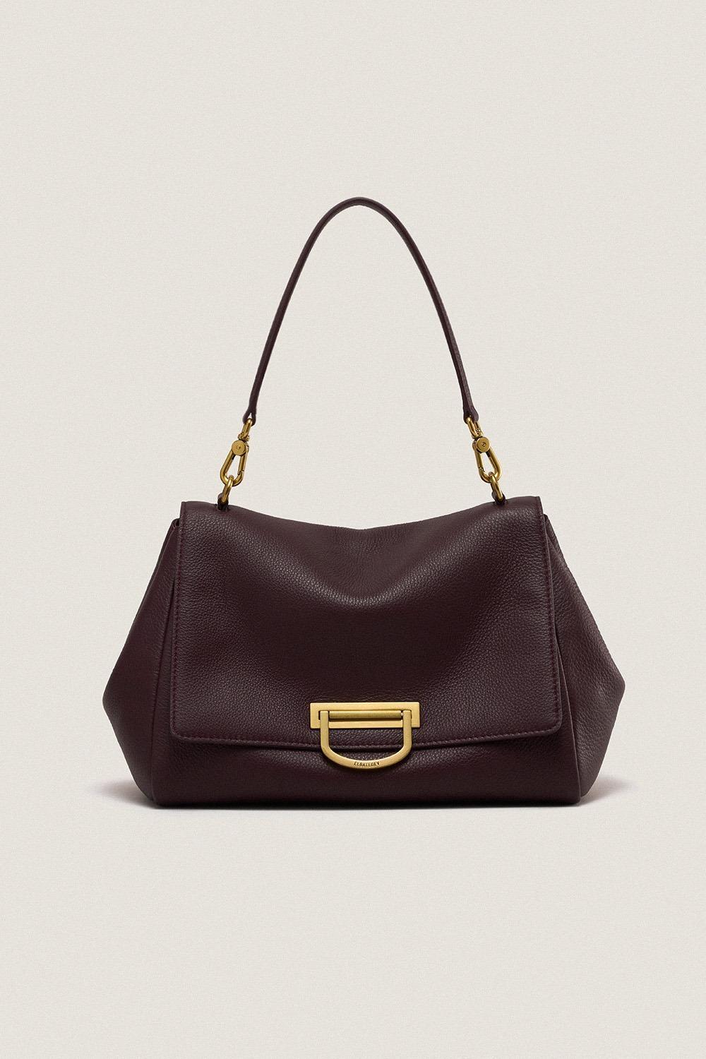 Beldi Flap Bag - Burgundy
