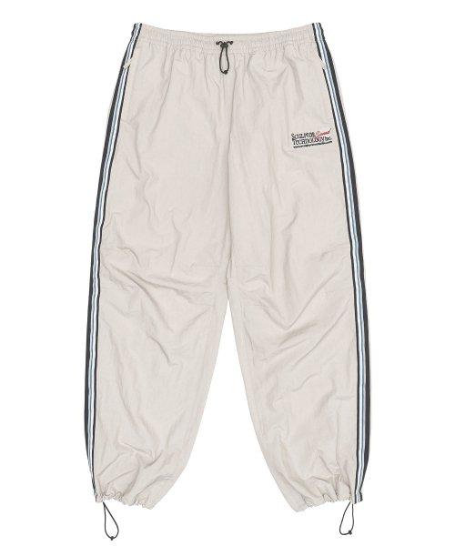 Tape Wind Pants Pale Gray