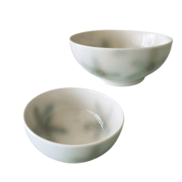 [viviflo] flower pattern sereis bowl  / 플라워 패턴 시리즈_ 밥.국그릇 세트