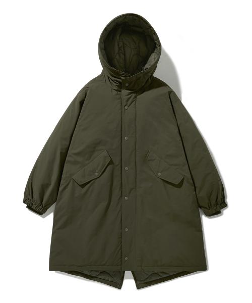 어드벤처 피쉬테일 퀼팅 롱파카 카키 FPJ222