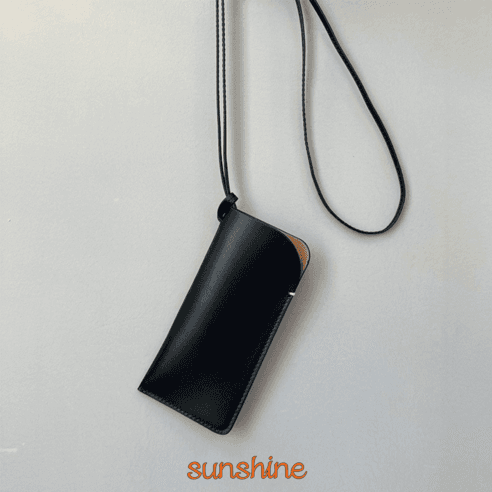 SUNSHINE 가죽 휴대용 선글라스 안경케이스 - 안경케이스/소품 | 쿠팡