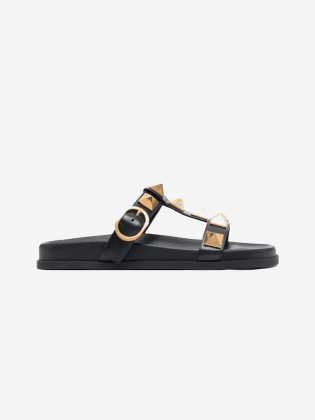 [WOMEN] 22FW ROMAN STUD SANDALS BLACK 1W2S0CT4ESU 0NO