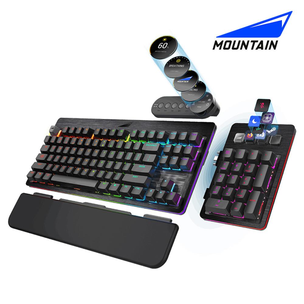 한글키캡적용 정품 MOUNTAIN EVEREST MAX 게이밍 키보드 [리뷰포인트증정]