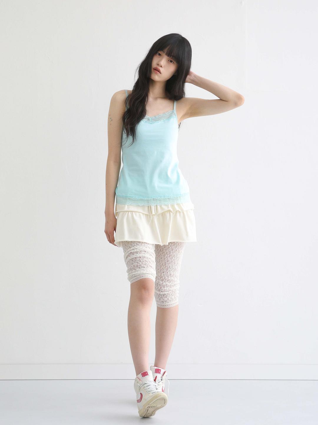 Doze Lace Sleeveless Mint