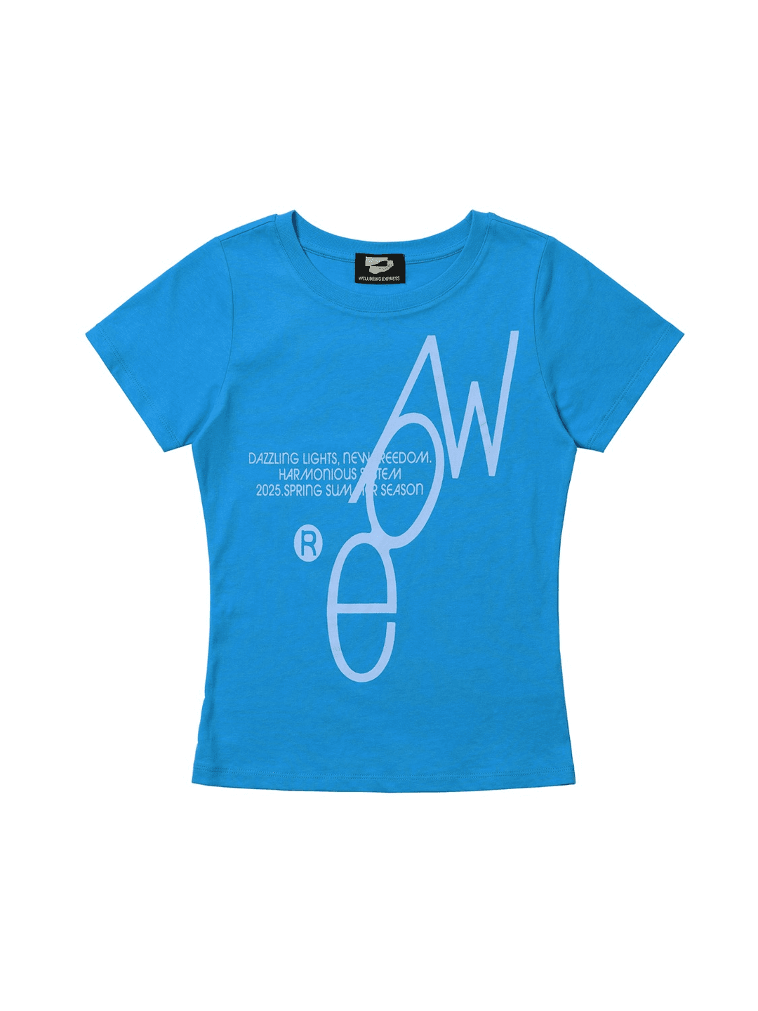 Light WBE Tee Blue
