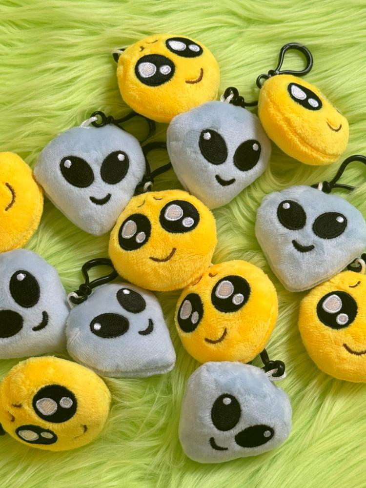 외계인과 인간 봉제 키링 (2type)