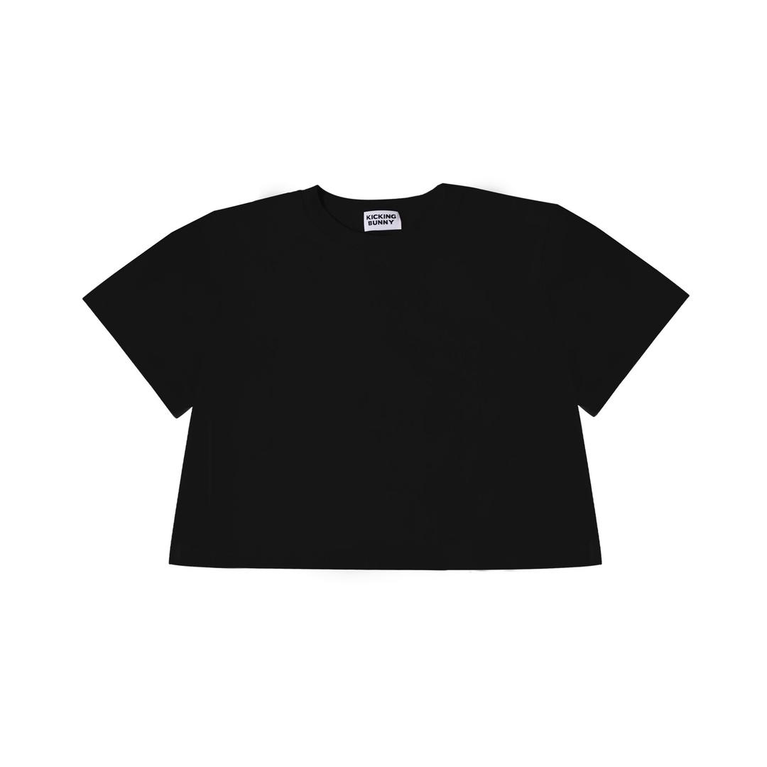 Bunny Crop T-shirt [Black]