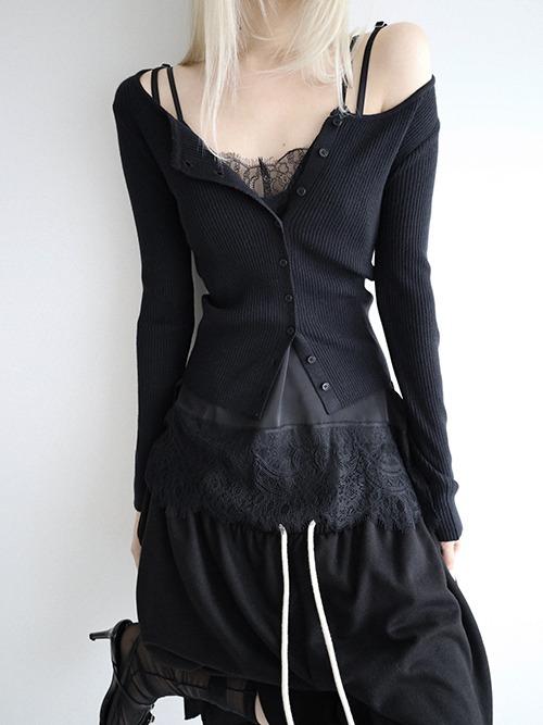 scoop cardigan, 3color