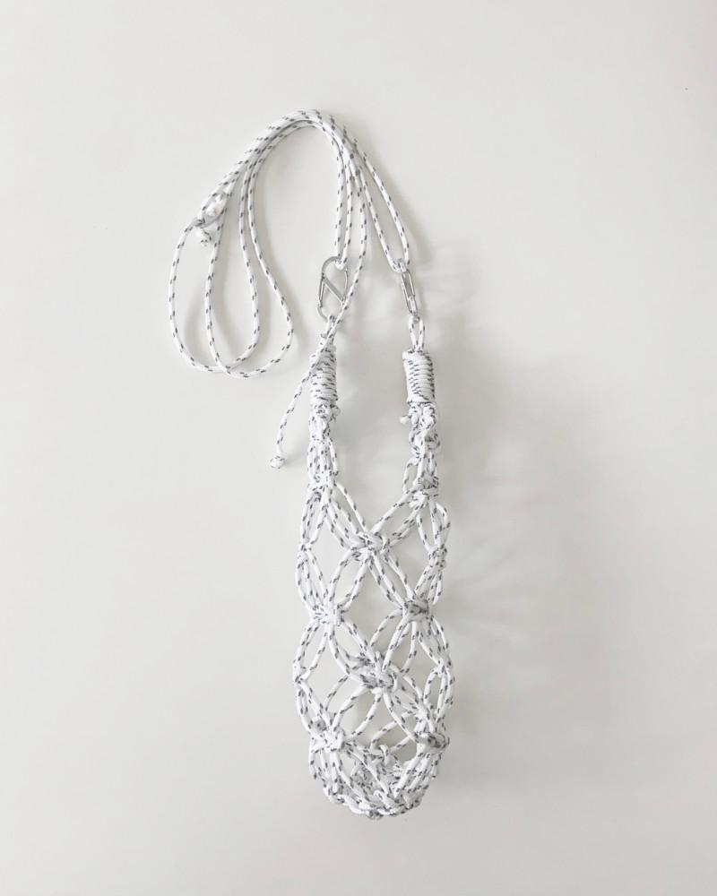 ROFROF REFLECTIVE BOTTLE CASE / 로프로프 리플렉티브 보틀 케이스 텀블러백 (WHITE)