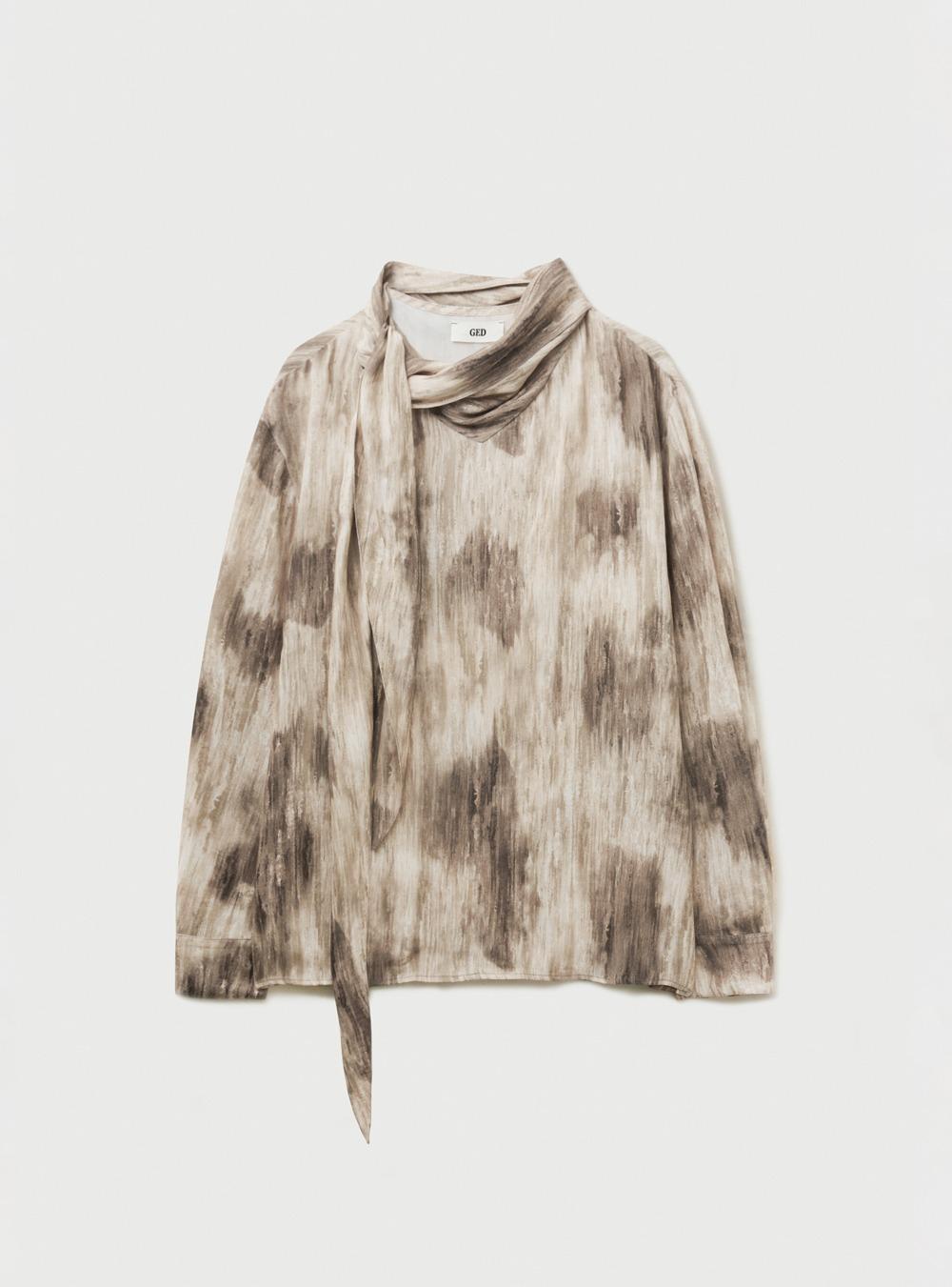 WAVE TIE BLOUSE