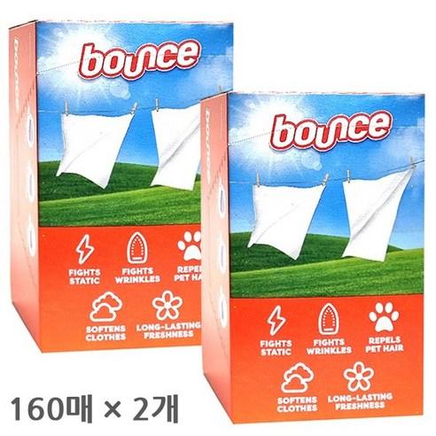 바운스 드라이시트 320매 간편한 세탁 건조기용 섬유유연제 건조시트, 320매, 1개 - 시트섬유유연제 | 쿠팡