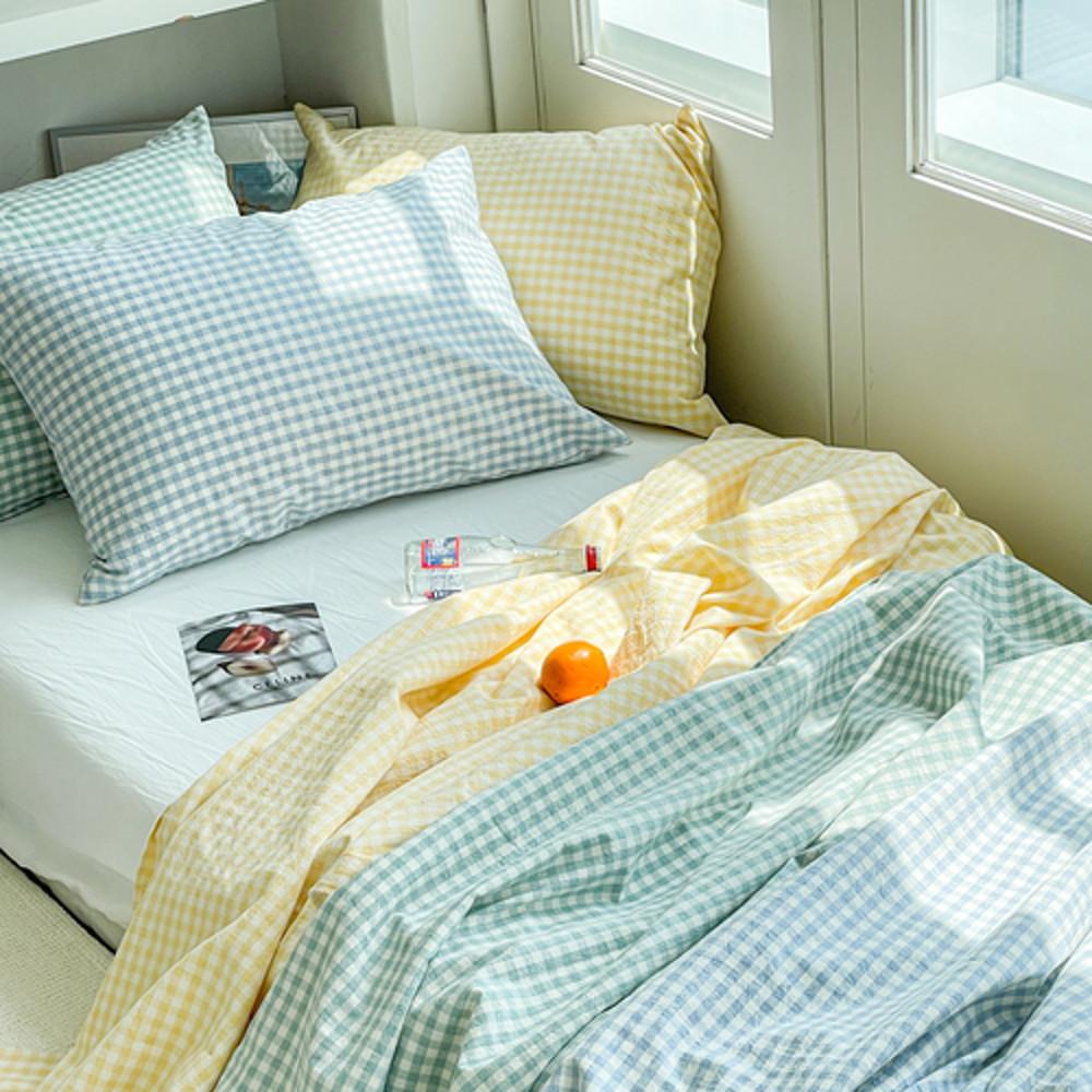 샤벳 워싱면 시어서커 2겹 홑이불 여름 차렵이불 SS/Q