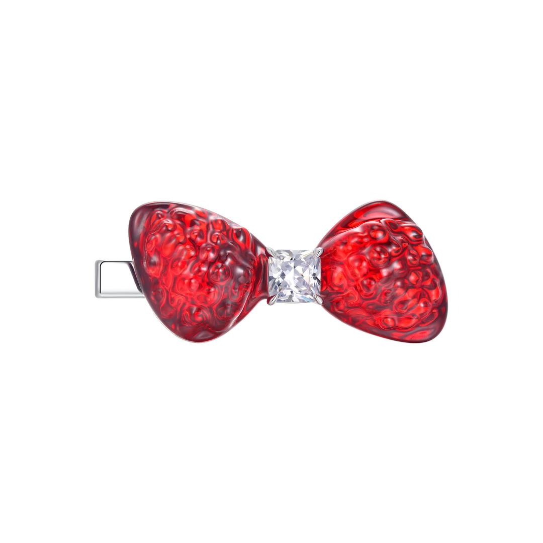 Paradise / Strawberry Bowknot Hair Clip