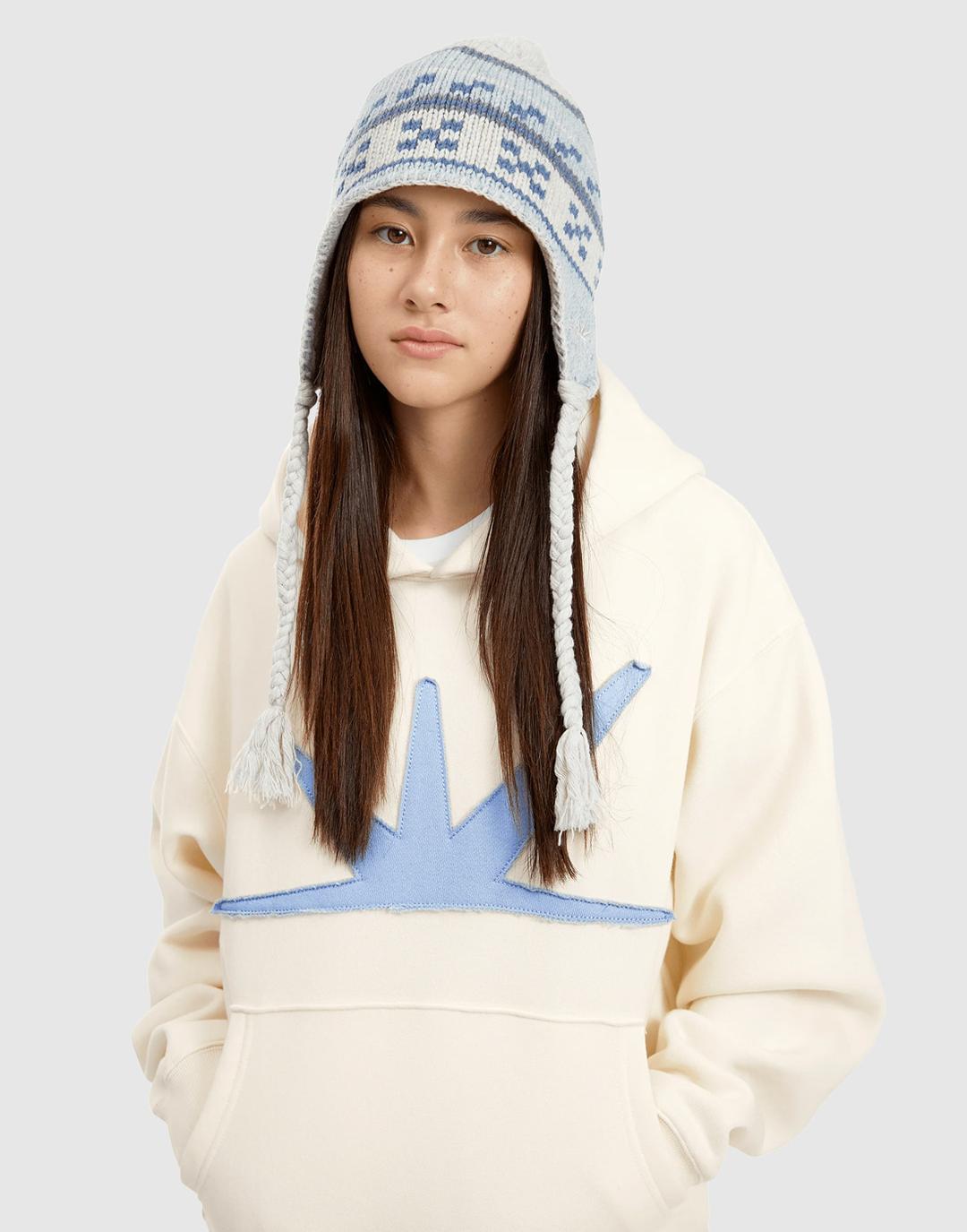 Tassel Beanie (Blue)