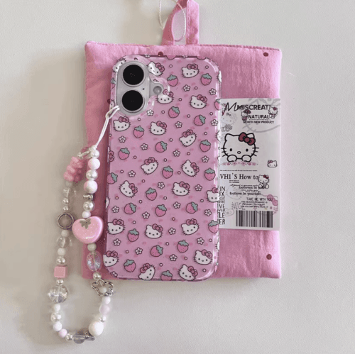 strawberry kitty case