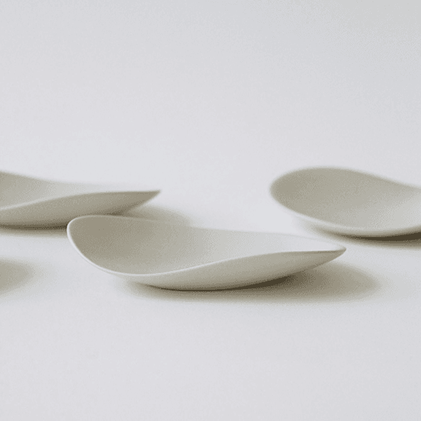 [NR Ceramics] HIN | Pebble Plate S | Stone White