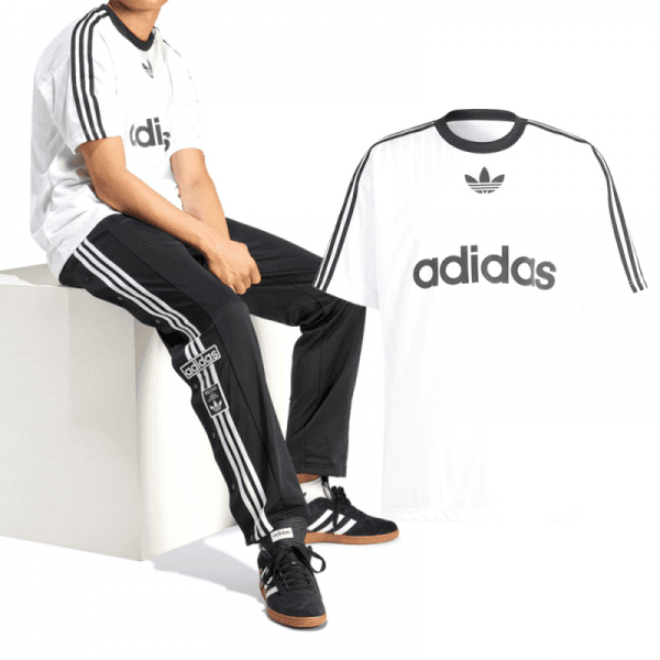 아디다스 ADIDAS 아디컬러 3S 클로버 반팔 티셔츠 IM9459