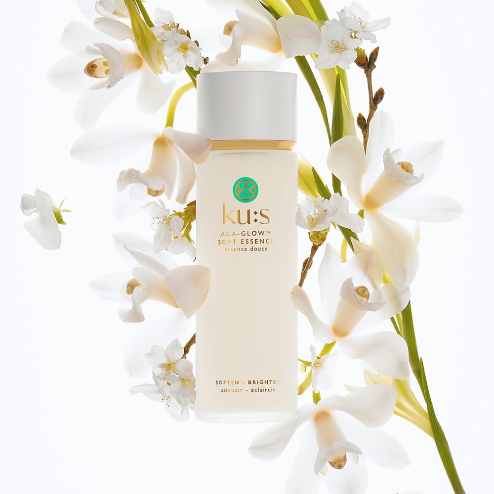 [쿠스/비건화장품]아가-글로우 소프트 에센스 125ML_비건토너/비건스킨_가벼운스킨케어