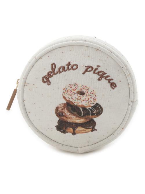 HIGH CALORIE 원포인트 패턴 라운드 파우치 PWGB244703