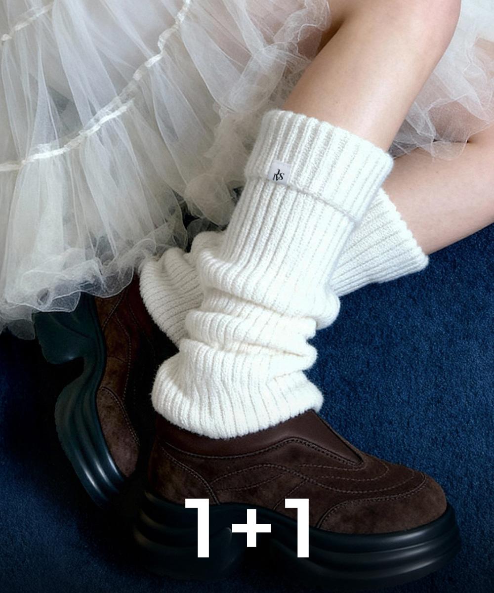 [1+1] 레마 니트 레그워머